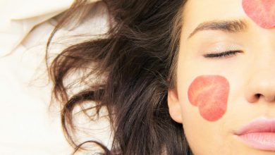 Beauty girl facial