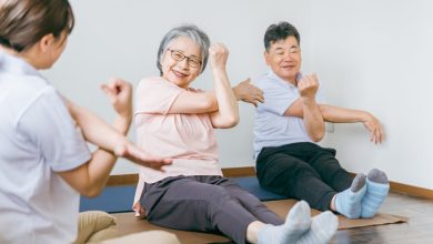 elderly exercise